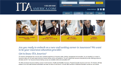 Desktop Screenshot of itaamerica.com